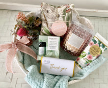 Load image into Gallery viewer, Thank you Luxe Pamper Hamper Female Gift Basket Hamper Large
