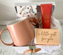 Load image into Gallery viewer, For You Mug, Coaster Set Pamper Hamper Gift Box Thank you, Birthday Medium
