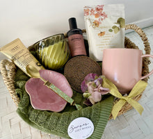 Load image into Gallery viewer, Any Occasion Luxe Pamper Hamper Basket Birthday, Thank you, Thinking of you, Get Well Large
