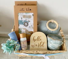 Load image into Gallery viewer, Its A Boy &amp; Mother Baby Shower Hamper Gift Basket
