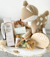 Load image into Gallery viewer, Oh Deer Baby Gift Hamper Basket Unisex Gender Neutral
