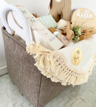 Load image into Gallery viewer, Oh Deer Baby Gift Hamper Basket Unisex Gender Neutral
