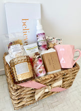 Load image into Gallery viewer, Inspirational Believe Journal Self Care Hamper Box Thinking Of You, Birthday, Thank You Large
