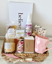 Load image into Gallery viewer, Inspirational Believe Journal Self Care Hamper Box Thinking Of You, Birthday, Thank You Large
