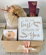 Load image into Gallery viewer, Inspirational Be The Best Version Of You Gift Box Thinking Of You, Birthday, Get Well Small
