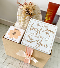 Load image into Gallery viewer, Inspirational Be The Best Version Of You Gift Box Thinking Of You, Birthday, Get Well Small
