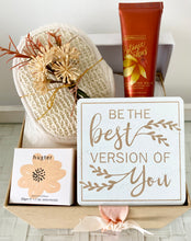 Load image into Gallery viewer, Inspirational Be The Best Version Of You Gift Box Thinking Of You, Birthday, Get Well Small

