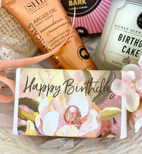 Load image into Gallery viewer, Pretty Happy Birthday Pamper Hamper Gift Hamper Basket Large

