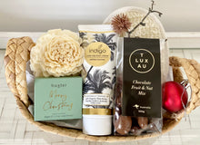 Load image into Gallery viewer, Affordable Christmas Gift Basket Pamper Hamper Small
