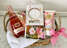 Load image into Gallery viewer, Celebration Thank You Pamper Hamper Basket Gift Medium
