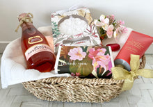Load image into Gallery viewer, Mothers Day Celebration Thank You Pamper Hamper Basket Gift Medium
