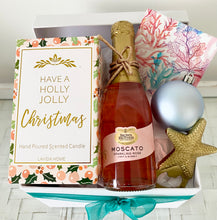Load image into Gallery viewer, Christmas Jolly Coastal Gift Box Pamper Hamper Large
