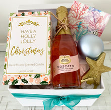 Load image into Gallery viewer, Christmas Jolly Coastal Gift Box Pamper Hamper Large
