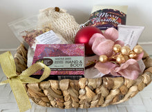 Load image into Gallery viewer, Christmas Time Gift Basket Pamper Hamper Medium
