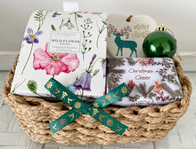 Load image into Gallery viewer, Christmas Cheer Gift Basket Pamper Hamper Small

