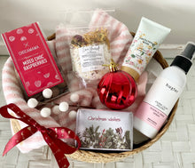 Load image into Gallery viewer, Christmas Wishes Gift Basket Pamper Hamper Large
