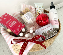 Load image into Gallery viewer, Christmas Wishes Gift Basket Pamper Hamper Large
