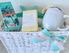Load image into Gallery viewer, Coastal My Palm Beach Pamper Hamper Gift Basket Large
