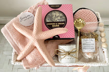 Load image into Gallery viewer, Coastal Positive vibes Pamper Hamper Gift Basket Set Large
