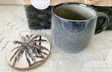 Load image into Gallery viewer, Coastal Palms Mug, Coaster, Sweets Pamper Hamper Gift Basket Large
