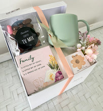 Load image into Gallery viewer, Family Mug &amp; Chocolate Gift Box Set Hamper Birthday, Thank you, Get Well Large
