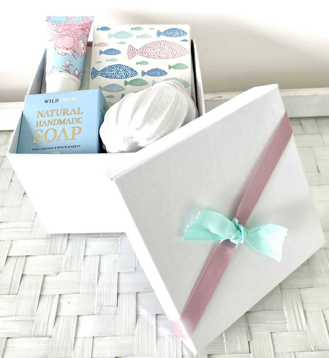 Cute Affordable Coastal Pretty Pastel Gift Box Small