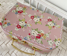 Load image into Gallery viewer, Deer Ballerina Baby Girl Suitcase Gift Shower Hamper Set Medium
