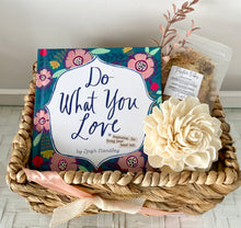 Load image into Gallery viewer, Do What You Love Inspirational Self Care Hamper Basket Thinking Of You, Birthday Medium
