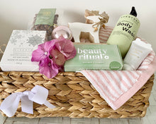 Load image into Gallery viewer, Dreaming Of A White Christmas Reindeer Basket Pamper Hamper Large
