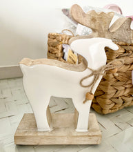 Load image into Gallery viewer, Dreaming Of A White Christmas Reindeer Basket Pamper Hamper Large

