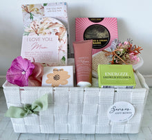 Load image into Gallery viewer, Mothers Day I Love You Mum So Pretty Hamper Basket Gift Medium
