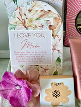 Load image into Gallery viewer, Mothers Day I Love You Mum So Pretty Hamper Basket Gift Medium
