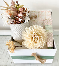 Load image into Gallery viewer, Floral Garden Gift Box Pamper Hamper Medium Sympathy, Birthday, Thank you
