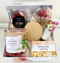 Load image into Gallery viewer, Pretty Female Pamper Hamper Gift Box Large Sympathy, Birthday, Get Well
