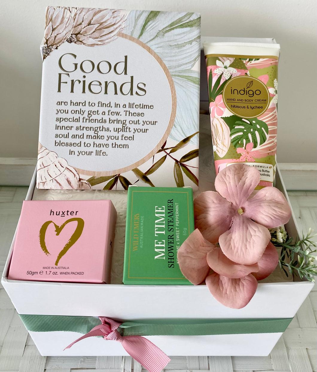 Good Friends Inspirational Pamper Hamper Gift Box Set Medium