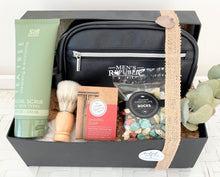 Load image into Gallery viewer, Handsome Mens Toiletries Male Gift Box Hamper Set Large
