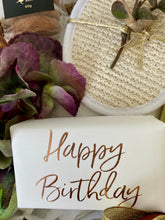 Load image into Gallery viewer, Happy Birthday Wine Chocolate Pamper Hamper Gift Basket Medium
