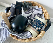 Load image into Gallery viewer, Happy Birthday Gender Neutral Coastal Palms Gift Hamper Basket Large
