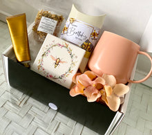 Load image into Gallery viewer, Happy Birthday Chocolates, Mug Pamper Hamper Gift Box Large
