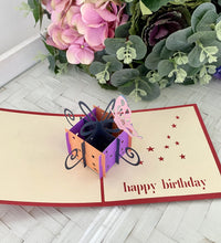 Load image into Gallery viewer, Happy Birthday Pop Up 3D Cards Add On
