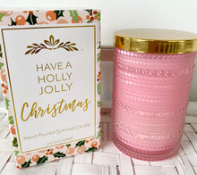 Load image into Gallery viewer, Peachy Jolly Christmas Basket Pamper Hamper Large
