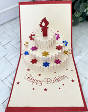 Load image into Gallery viewer, Happy Birthday Pop Up 3D Cards Add On
