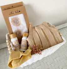 Load image into Gallery viewer, Baby Boy Baby Shower Hamper Cute Lion Gift Basket Medium
