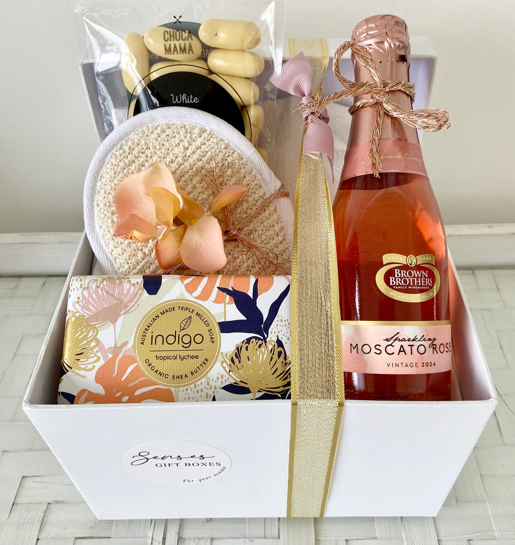 Little Pamper Gift Box Hamper Thank you, Thinking of you, Birthday Medium
