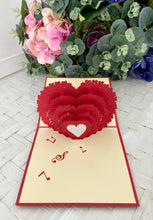Load image into Gallery viewer, Love Card Pop Up 3D Cards Add On
