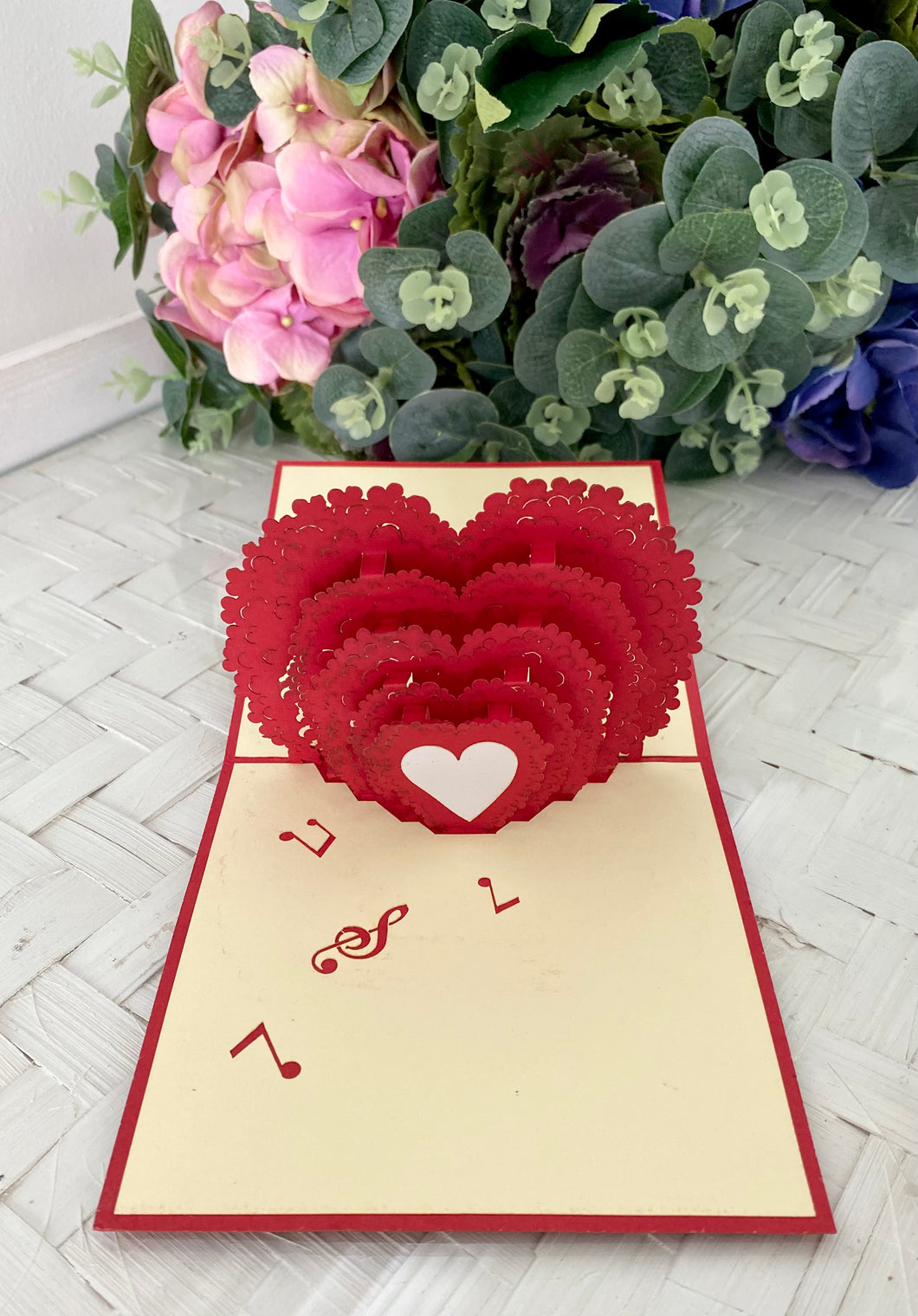 Love Card Pop Up 3D Cards Add On