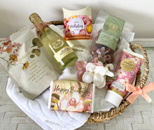 Load image into Gallery viewer, Luxe Happy Birthday Pretty Pamper Hamper Basket Large
