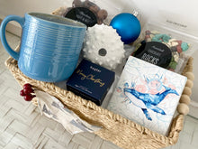 Load image into Gallery viewer, Male Coastal Christmas Mug &amp; Chocolates Gift Set Basket Hamper Large

