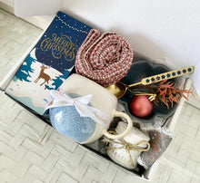 Load image into Gallery viewer, Merry Christmas Mug, Chocolate Spoon Gift Box Set Hamper Large
