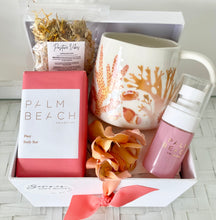 Load image into Gallery viewer, Palm Beach Mug Pamper Hamper Gift Box Set Small
